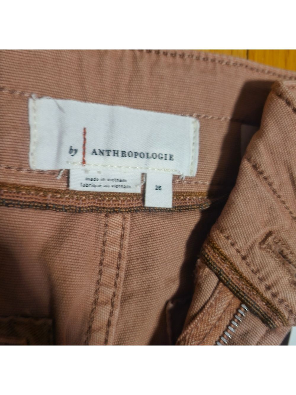 Anthropologie The Wanderer Blush Pink Trousers - Picture 3 of 3